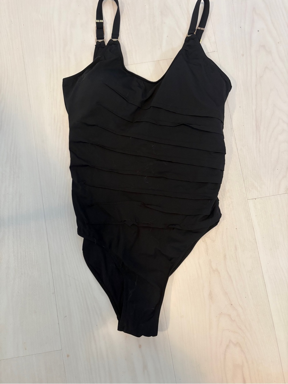 Catherine Malandrino Black One-Piece Swimsuit